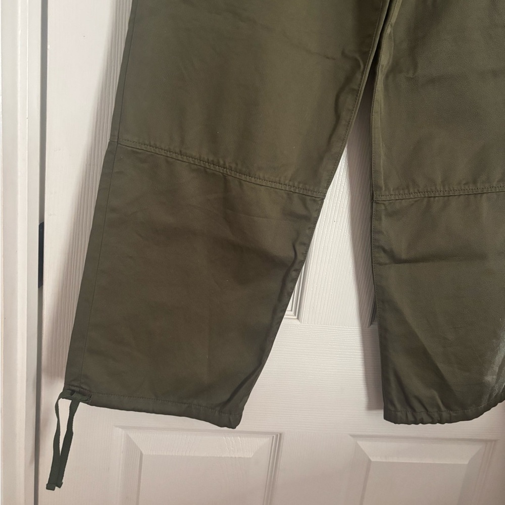 Moussy Olive Green Wide Leg Utility Pants - Picture 7 of 16